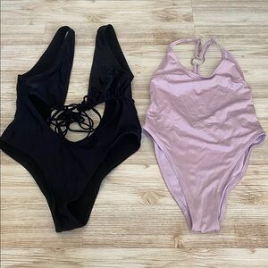Women's one piece swimwear bundle size small